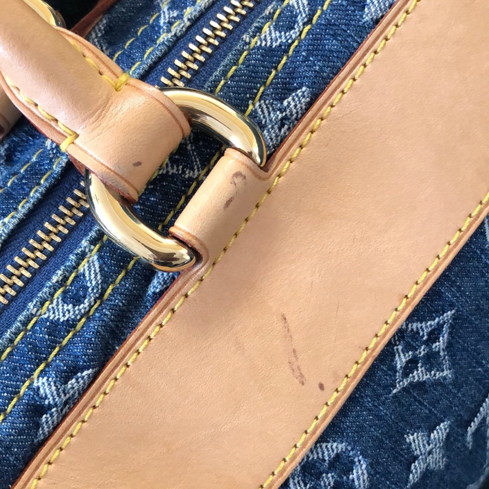 🌸🌸 STUNNING 🌸🌸 Louis Vuitton Denim Neo Speedy - Picture 10 of 16